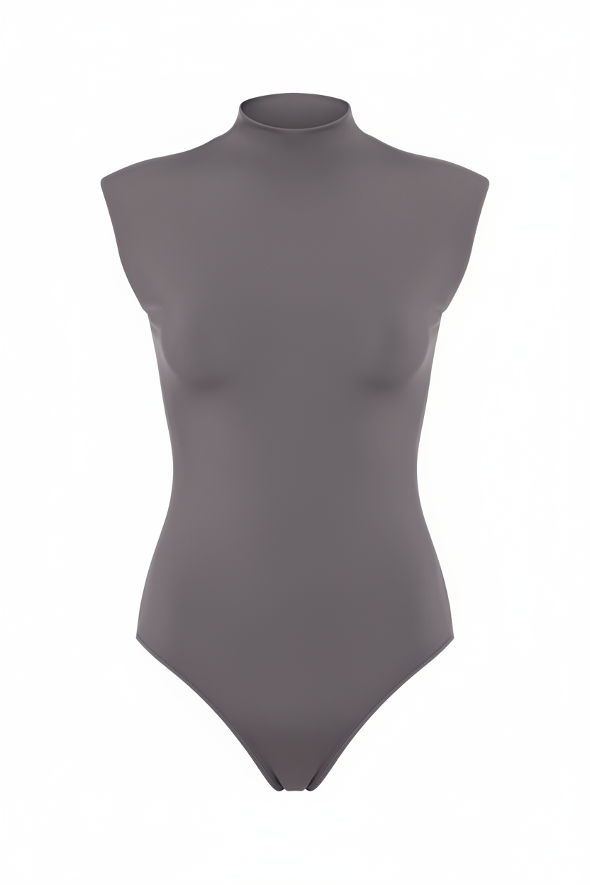 ComfiClose™: The Bodysuit in Heather Grey