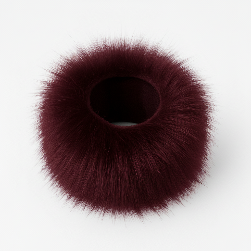The Midnight Cuffs in Burgundy