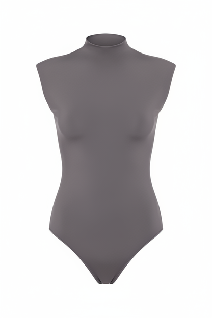 ComfiClose™: The Bodysuit in Heather Grey