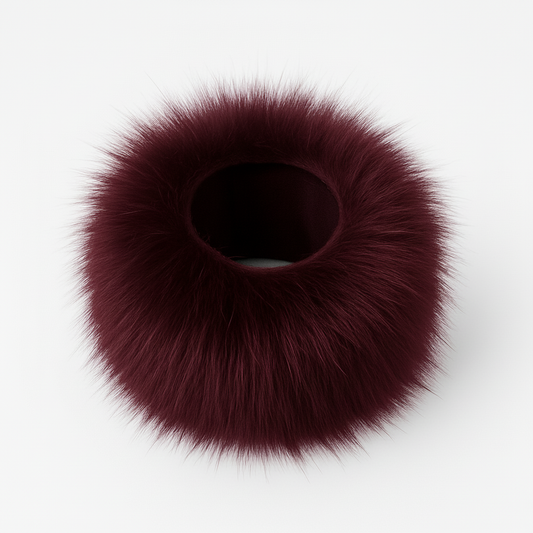 The Midnight Cuffs in Burgundy