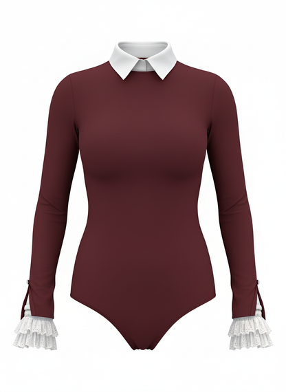 ComfiClose™: The Paris Bodysuit in Burgundy